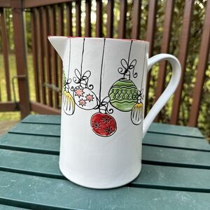 Inhomestylez Spectrum Designz Christmas‎ Ornament Pitcher